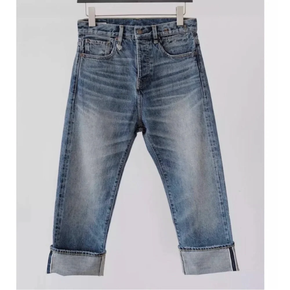 [R13] Tailored Drop Cuffed Estin Selvedge Jeans Special Edition - Picture 4 of 9